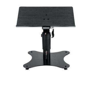 Universal Laptop Desktop Stand With Adjustable Height & Weighted Base
