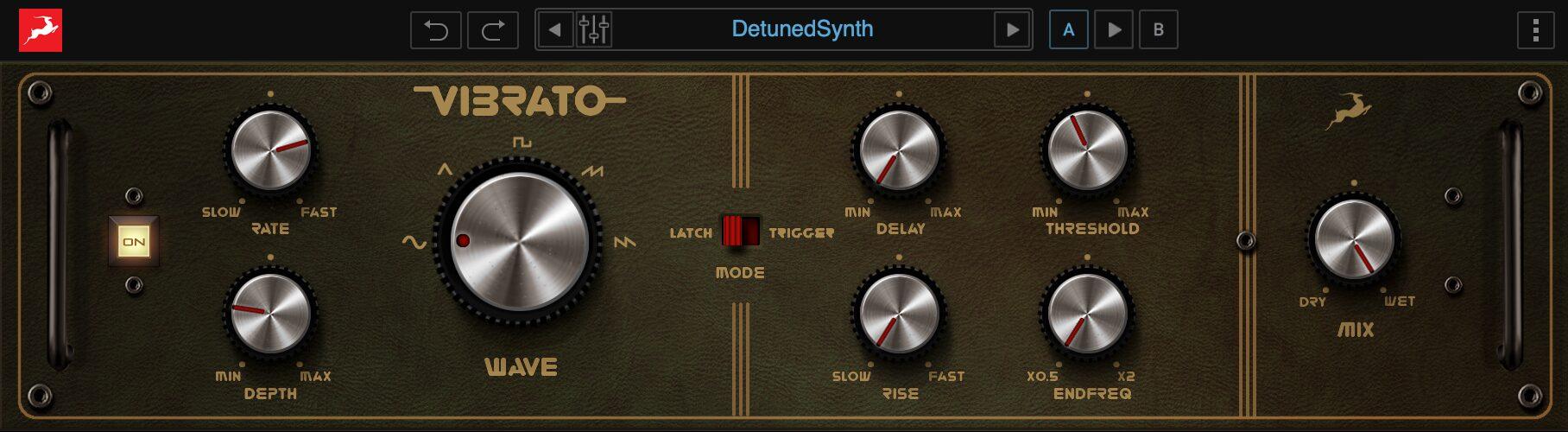 Adaptive Vibrato