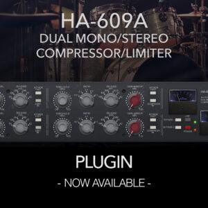 HERITAGE AUDIO HA-609A Dual Mono/Stereo Compressor