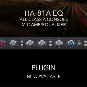 HA-81A Eq CONSOLE CHANNEL