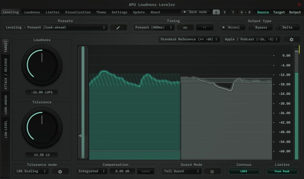 APU Loudness Leveler - Image 3