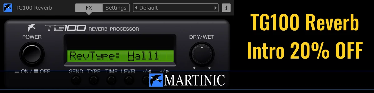 TG100 Reverb Summer Intro 20% OFF (Standard)