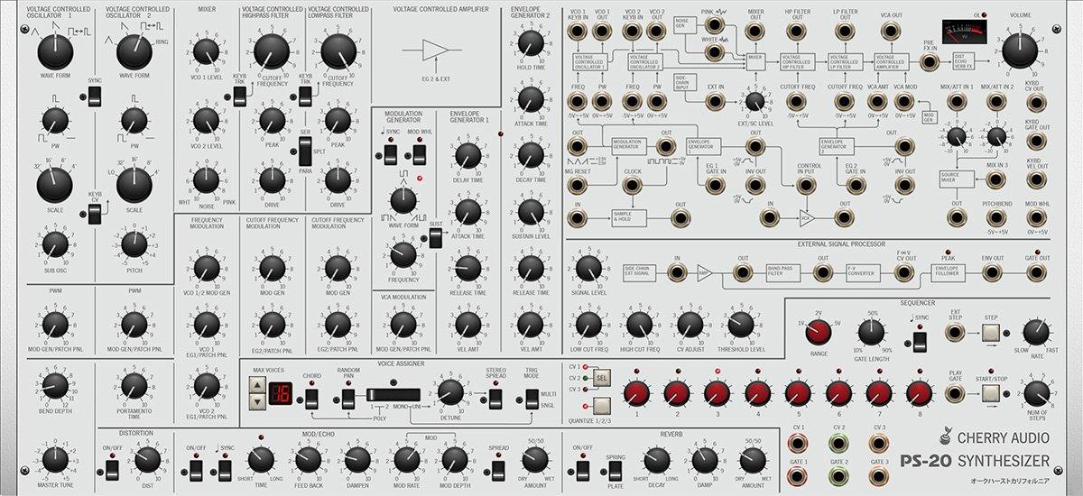 PS-20 Polyphonic Synthesizer - Image 7